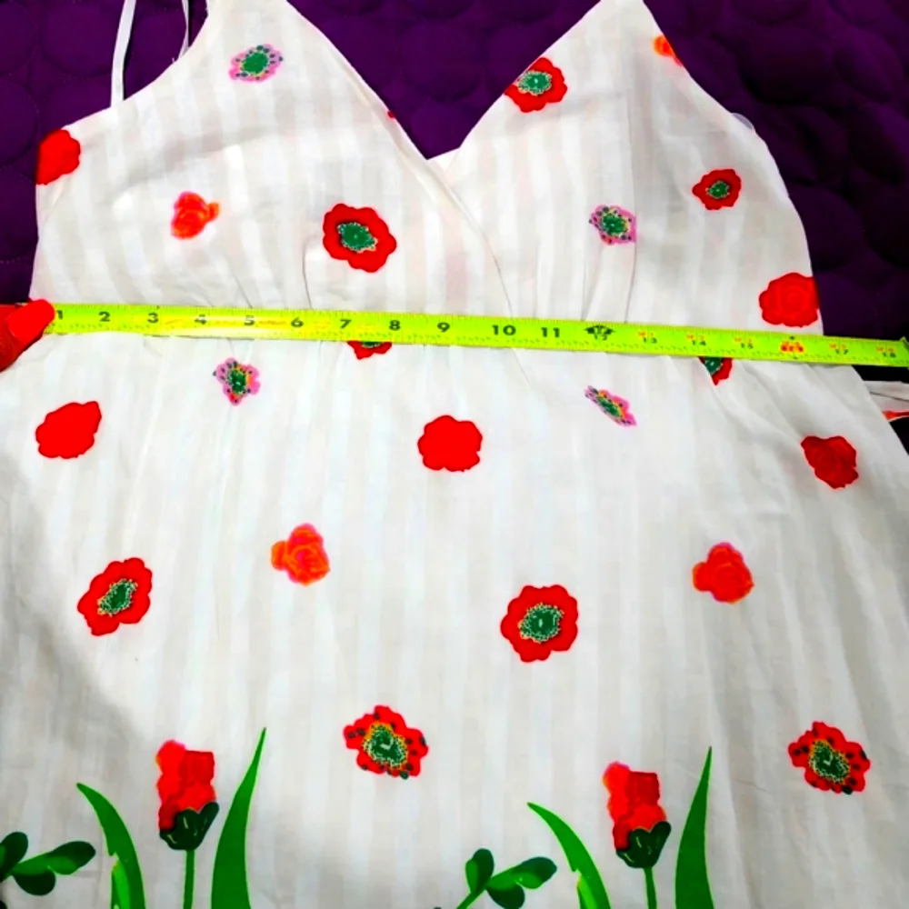 NWT Jasmine London Floral Print Sundress Size Large - Picture 8 of 12